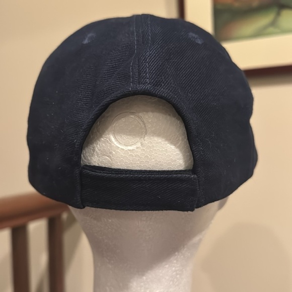 Navy Blue 9/11 Tribute gone but not forgotten 911 baseball cap embroidered NY - Picture 5 of 12